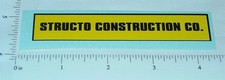 Structo Construction Company Sticker ST-113