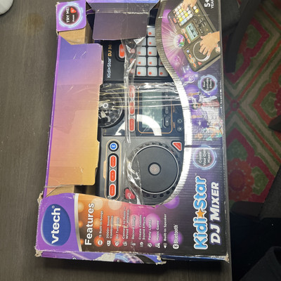 VTech KidiStar DJ Mixer Bluetooth Music 3417765473005| eBay