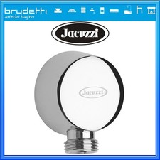 Jacuzzi Presa Acqua A Muro per Doccia Tonda Cromata Uscita 1/2" 1990195JA00