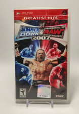 Sony PSP Greatest Hits Smack Down vs Raw 2007 - Tested & Works
