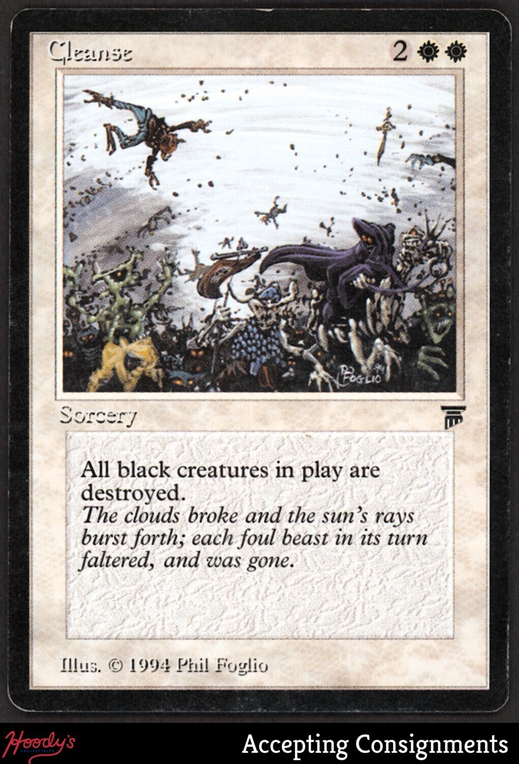 1994 Magic: The Gathering Legends #NNO Cleanse