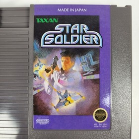 Star Soldier (Nintendo NES, 1988) Cartridge & Manual Only