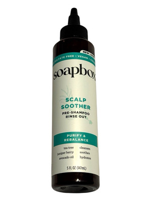 Soapbox Scalp Soother, Pre-Shampoo Rinse Out - 5 fl oz - Color Safe - Vegan
