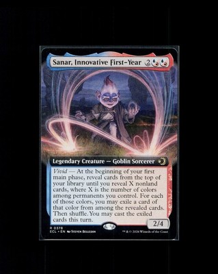 Sanar, Innovative First-Year 0378 (Extended Art) - MTG Lorwyn Eclipsed