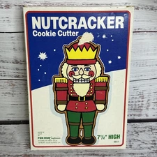 Vintage Fox Run Made In USA 7.5" Nutcracker Cookie Cutter