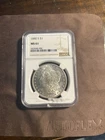 1880 S Morgan Silver Dollar NGC MS 61