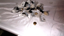30 Hickory Hardware Polished Accents Solid Ultra Brass 1 1/4" Cabinet Knob