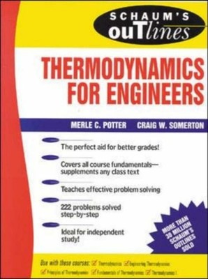 Schaum Engineering Thermodynamics Paperback Merle C. Potter