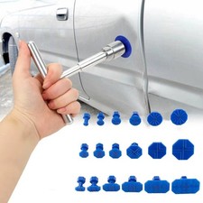 Car Dent Repair Puller Kit with 18pcs Glue Tabs T-Handle Dent Remover Universal