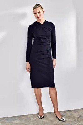 The Fold London Sculpt Knit Parella ドレス Parella Sculpt Knit Dress Black - Welcome to the Fold LTD
