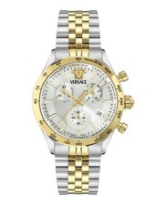 Versace Mens  Two Tone 40mm Bracelet Fashion Watch