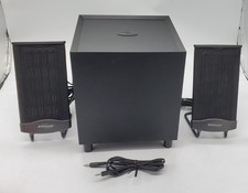 Monsoon MM-700 Self Amplified Speaker System with Subwoofer - Tested - Rare