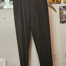 Classic Black Men's Dress Trousers