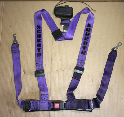 ORIGINAL OLDTIMER SCHROTCH ASM RALLYE 3A AUTOCONTROL SAFETY BELT WEST GERMANY