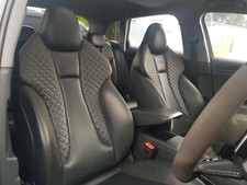 2020 AUDI RS3 8V COMPLETE FRONT & REAR INTERIOR RS BUCKET SEATS LEATHER HEATED