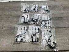 Amerock H55451MB  Noble Double Prong Decorative Wall Hooks {Pack of 9}