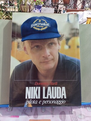 Livre Niki Lauda – Pilota E Personaggio – Barili Edis 1984 – Couverture Rigide – État Correct