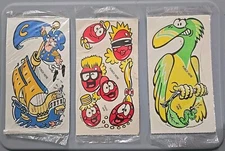 Quaker 1989 Bicycle Giveaway Wheel Rattlers - Parrot, Cap'n Crunch, Berries