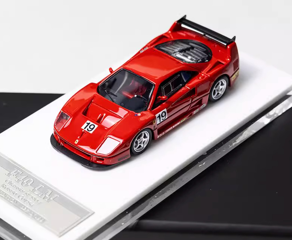 MY64 1/64 フェラーリF40 SCM MY64 1:64 Ferrari Classic F40 Rosso Corsa Giallo Modena