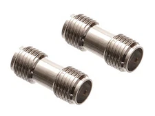 2 Pack - SMA Female to Female Coupler Adapter Barrel Connector RF Radio Antenna