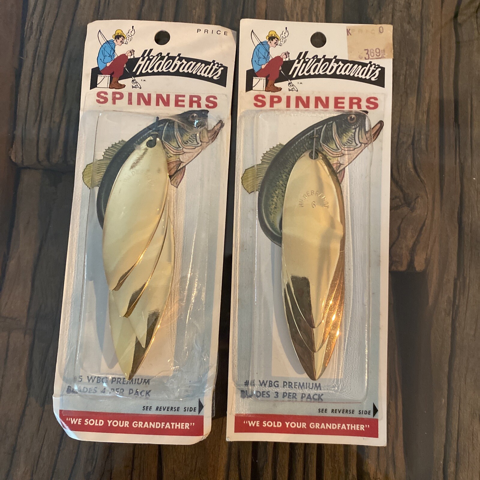 Hildebrandt’s Vintage Spinners & Premium Blades 5 6 Fishing Lures