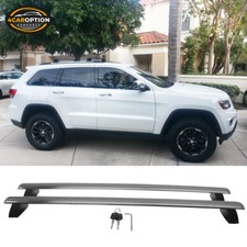 Fits 11-22 Jeep Grand Cherokee Oe Style Key Lock Top Roof Rack Cross Bar In Pair Fits 11-22 Jeep Grand Cherokee Oe Style Key Lock Top Roof Rack Cross Bar In Pair