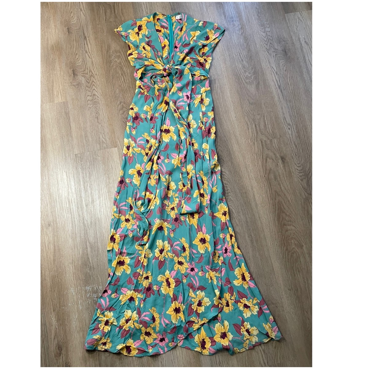 english factory floral print maxi dress Striped Smocked Waist Maxi Dress – English Factory