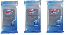 Windex Electronic Cleaning Wipes,Pre-Moistened Screen Wipes 3 Packs Of 25