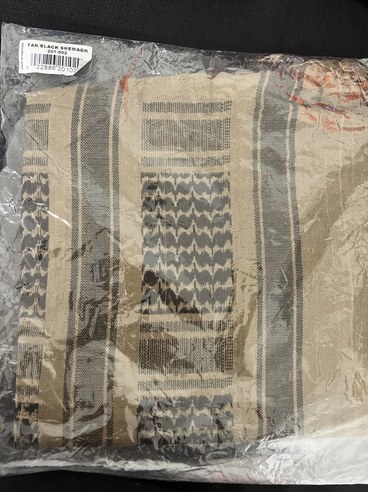 Condor 201 Shemagh 100% Cotton Scarf Head Wrap Bandana keffiyeh Desert Headdress - Image 2 of 2