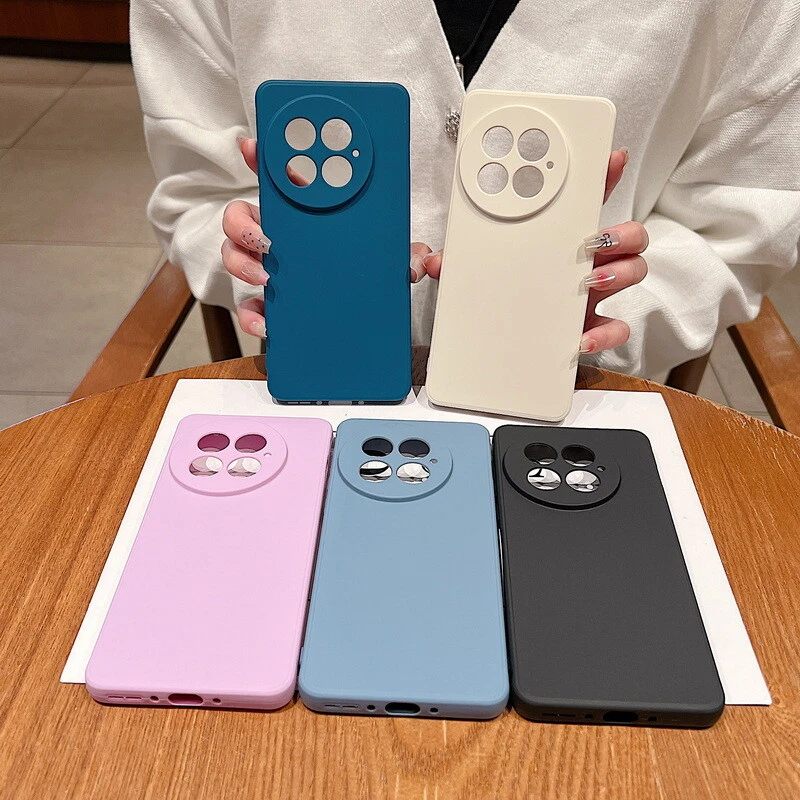 Slim Armor Black For OnePlus 13 13R 11R ACE 5 3 2 Shockproof Silicone Case Cover - Image 2 of 4