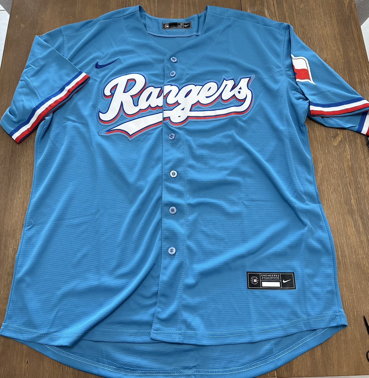 Adolis Garcia Jersey NEW Mens XXL Light Blue Texas Rangers jersey eBay