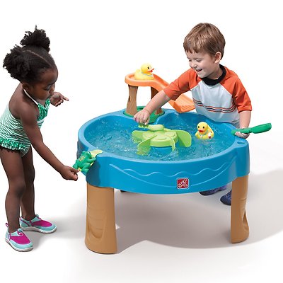 Promo Offer Step2 Kids Water Activity Table Toddler Outdoor Toys Waterpark Children Play Set