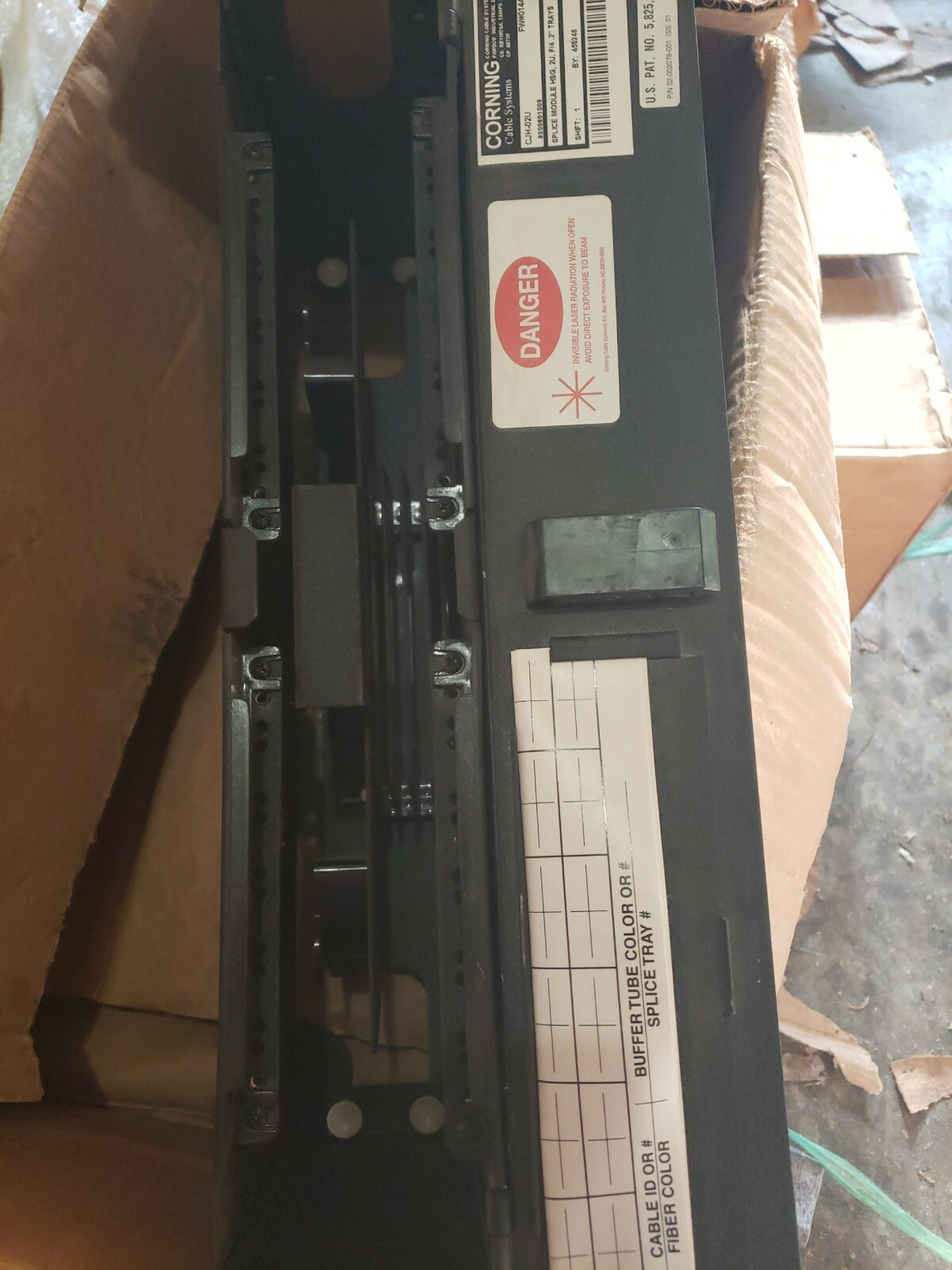 Corning LANscape Closet Splice Housing CJH02U (FOR CJP02U) STSI for