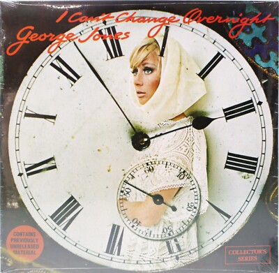 GEORGE JONES I Can't Change Overnight NEW 1982 LP Country Vinyl Record INTM-5044