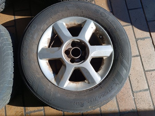 Fiat Ulysse 179 Original Satz Allwetterräder Alufelgen 215/65R15 96H 6-7mm - Bild 2 von 22