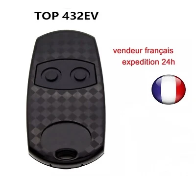 Télécommandes générique Universelle pour Came Top 432 EV pour porte garage