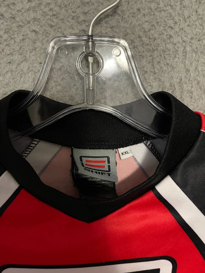 Jersey Shift Niños Talla XL Motocross Rojo Manga Larga Juvenil Foto 2 de 4