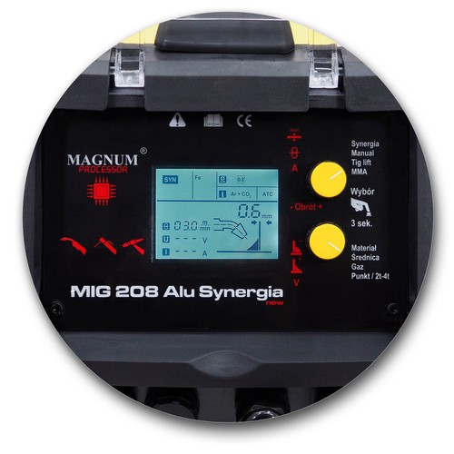 Magnum® MIG/MAG TIG DC 3in1 Synergy Inverter Welder 200Amp Welding machine FCAW - Picture 4 of 9