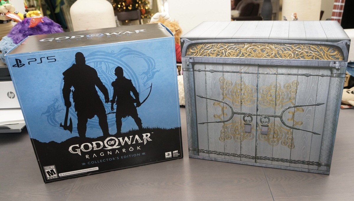 God of War Ragnarok Collector's Edition *EMPTY Box and Knowledge