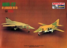HASEGAWA 1/72-SCALE MIKOYAN MIG-27 FLOGGER SOVIET AF WARSAW PACT MIDDLE EAST KIT