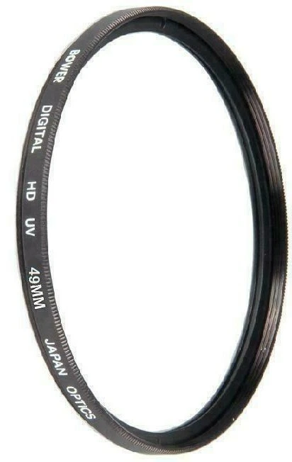 49mm UV Filter for Panasonic HC-WX970 HC-X920 HC-X900 HC-VX870 HC-W850 V770 V700 - Image 2 of 2