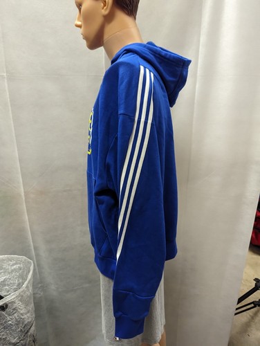 NWT Delaware Blue Hens Baseball Hoodie Adidas L NCAA - Picture 3 of 8