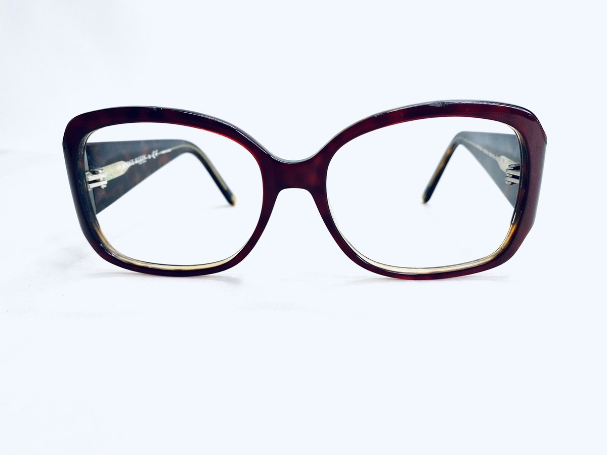Anne Klein Burgundy Oversize Eyeglasses AK3160 302/74 58 18  display picture 1