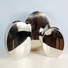 G Decor G Decor Silver Brass Vases Plant Vase Home Decor