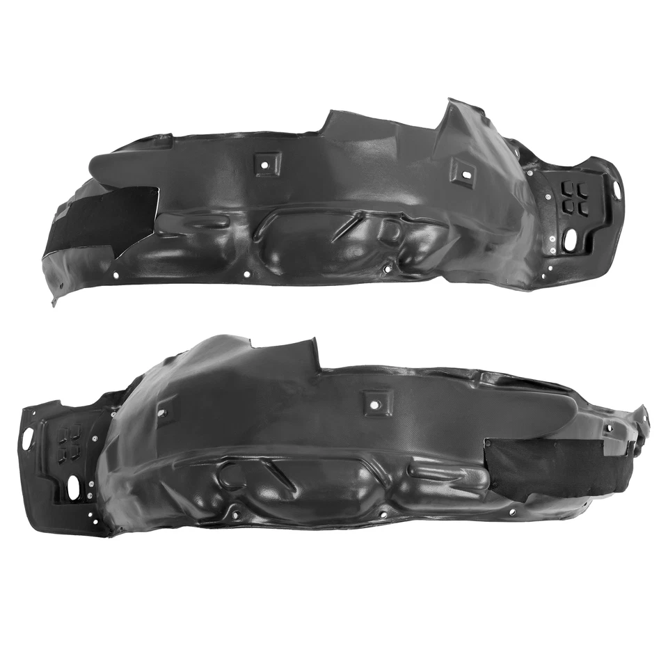 Driver & Passenger Side Fender Liner Set w/Insulation Foam For 12-15 Honda Civic - Изображение 3 из 4