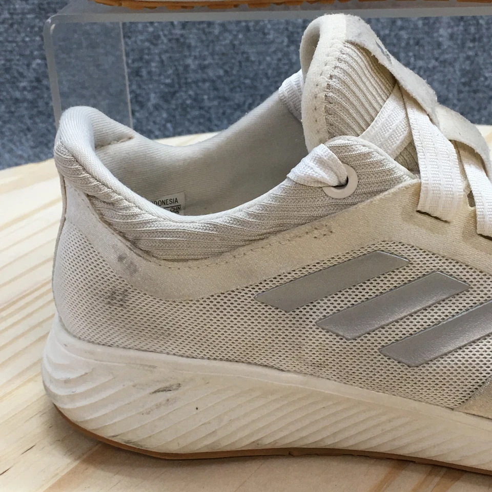 Adidas Shoes Womens 5.5 Edge Lux 3 Running Sneakers White Lace Up Low Top G27018 - Image 3 of 4