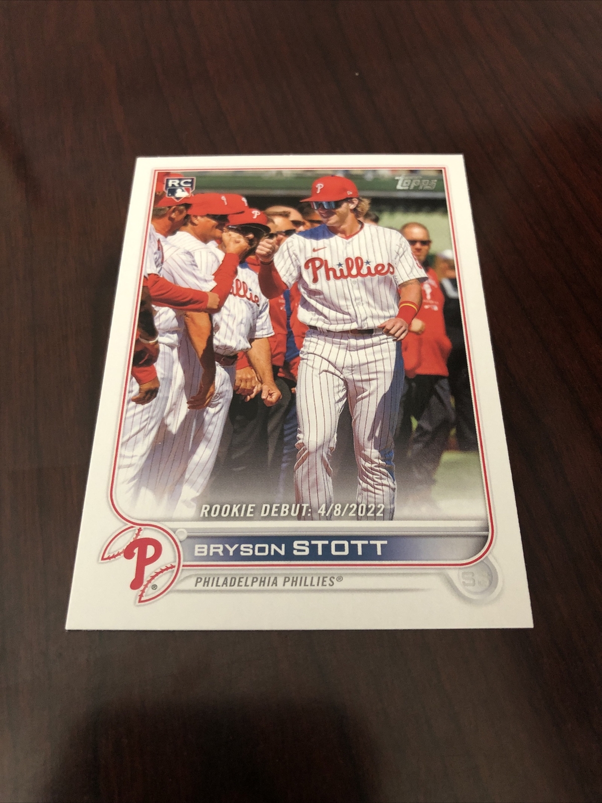 2022 Topps Update Series Bryson Stott RC Rookie Debut US255 Phillies *Mint* Qty