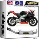 ARROW EXHAUST OPEN RC THUNDER ALUMINIUM APRILIA RS4 125 2011 11 2012 12 2013 13