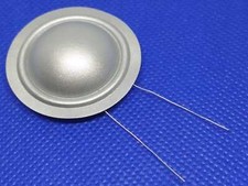 TWEETER BOBINA 26mm in Seta FILI A BAFFO JBL 4ohm driver membrana GRIGIO ARGENTO