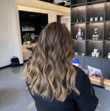 Brown Ombre 100 Human Hair Wig 13x4 Lace Front Wig for Women